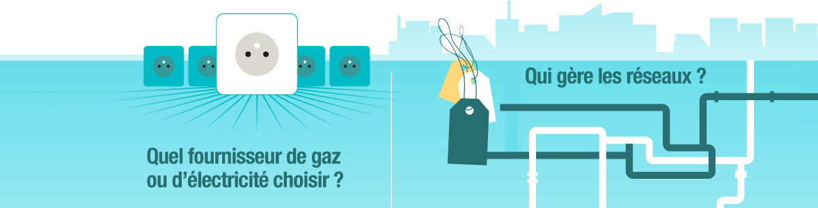 l'électricité et le gaz naturel en un coup d'oeil