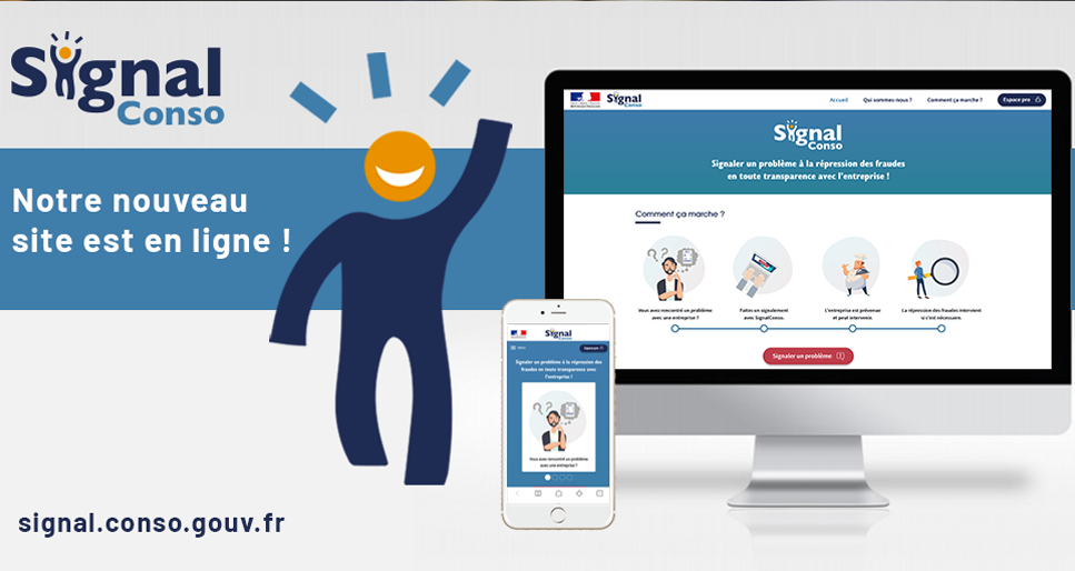 Lancement national de la plateforme SignalConso